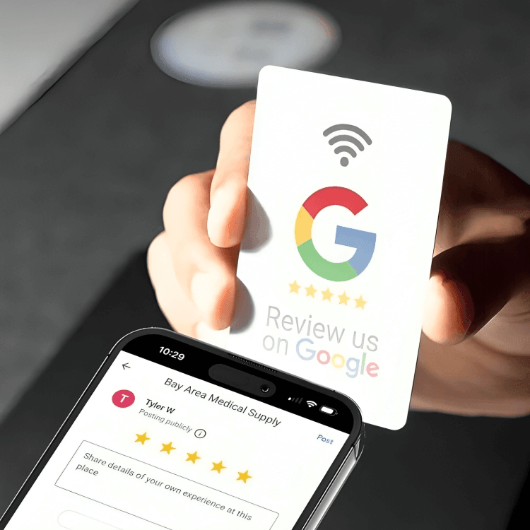 Google Smart Card | Tarjeta Inteligente para reseñas de Google - Google Smart Card