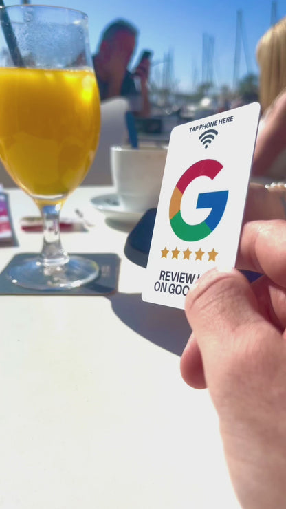 Compra Ahora tu Tarjeta de Reseñas de Google Para Tener Más Reseñas 5 Estrellas